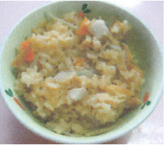 里芋の炊きこみご飯